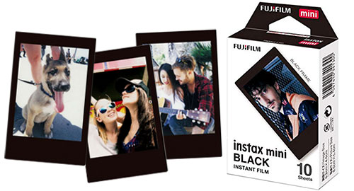 Fujifilm Instax film Black